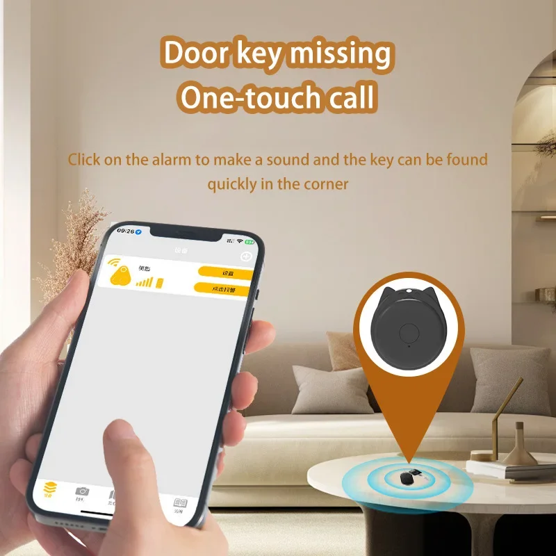XIAOMI Mini GPS Tracker Device Smart Anti-Lost Reminder for Pets Kids Bag Wallet 5G Bluetooth Portable Finder Tracking Locator