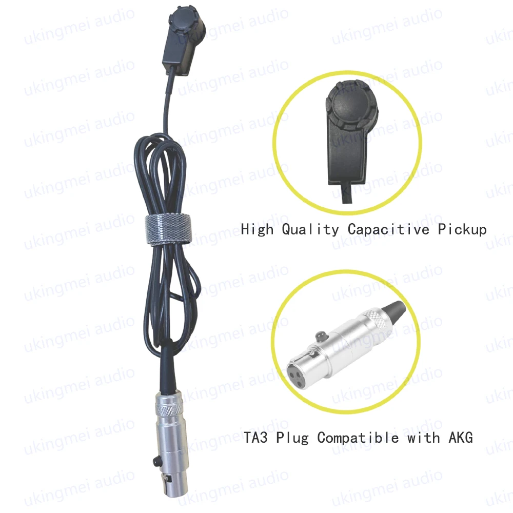 MiniatureCondenserVibrationMicrophoneforMusicalInstrument