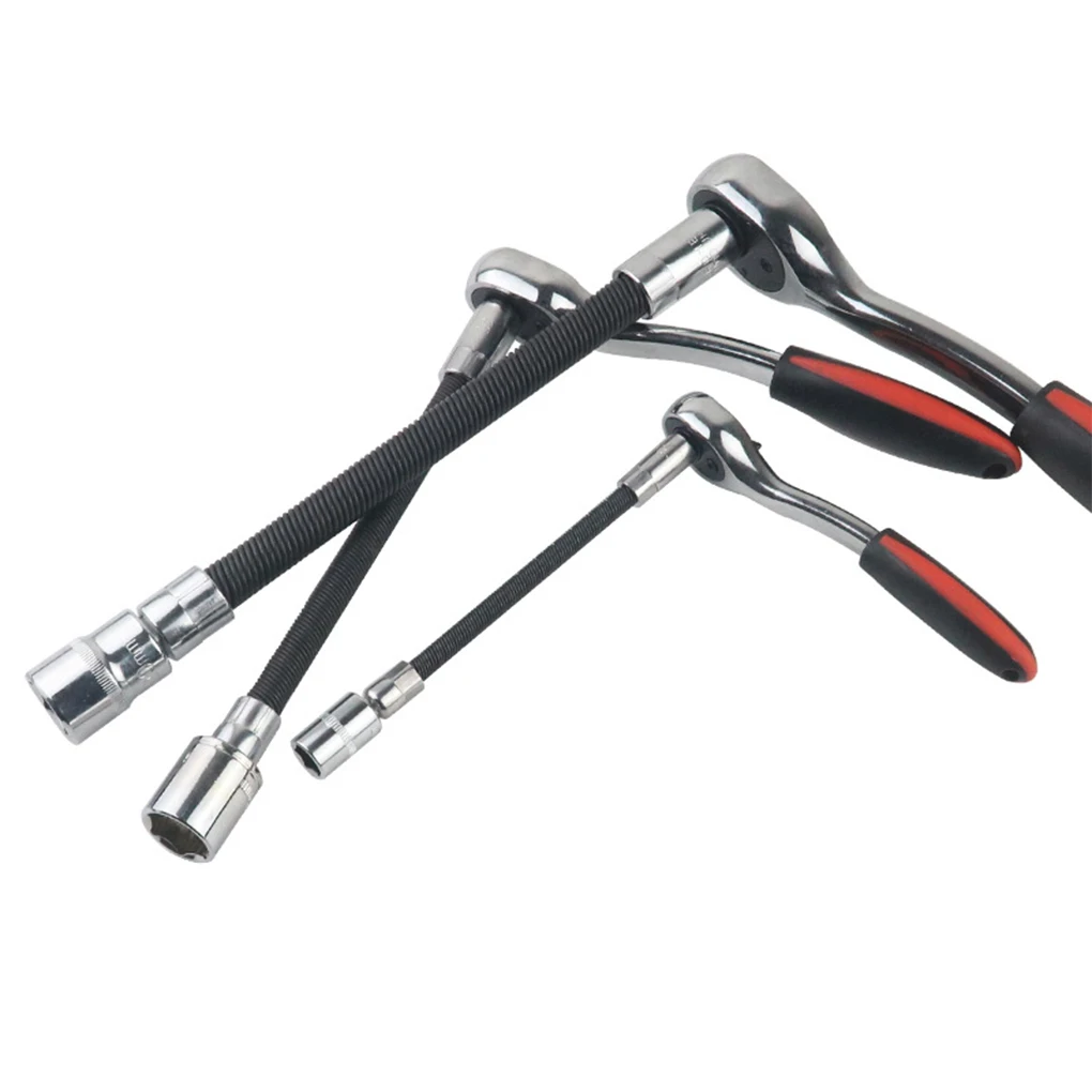 Driver Flexible Socket Extension Rod Adapter Wrench Socket Set Electric Wrench Durable 3/8inch
