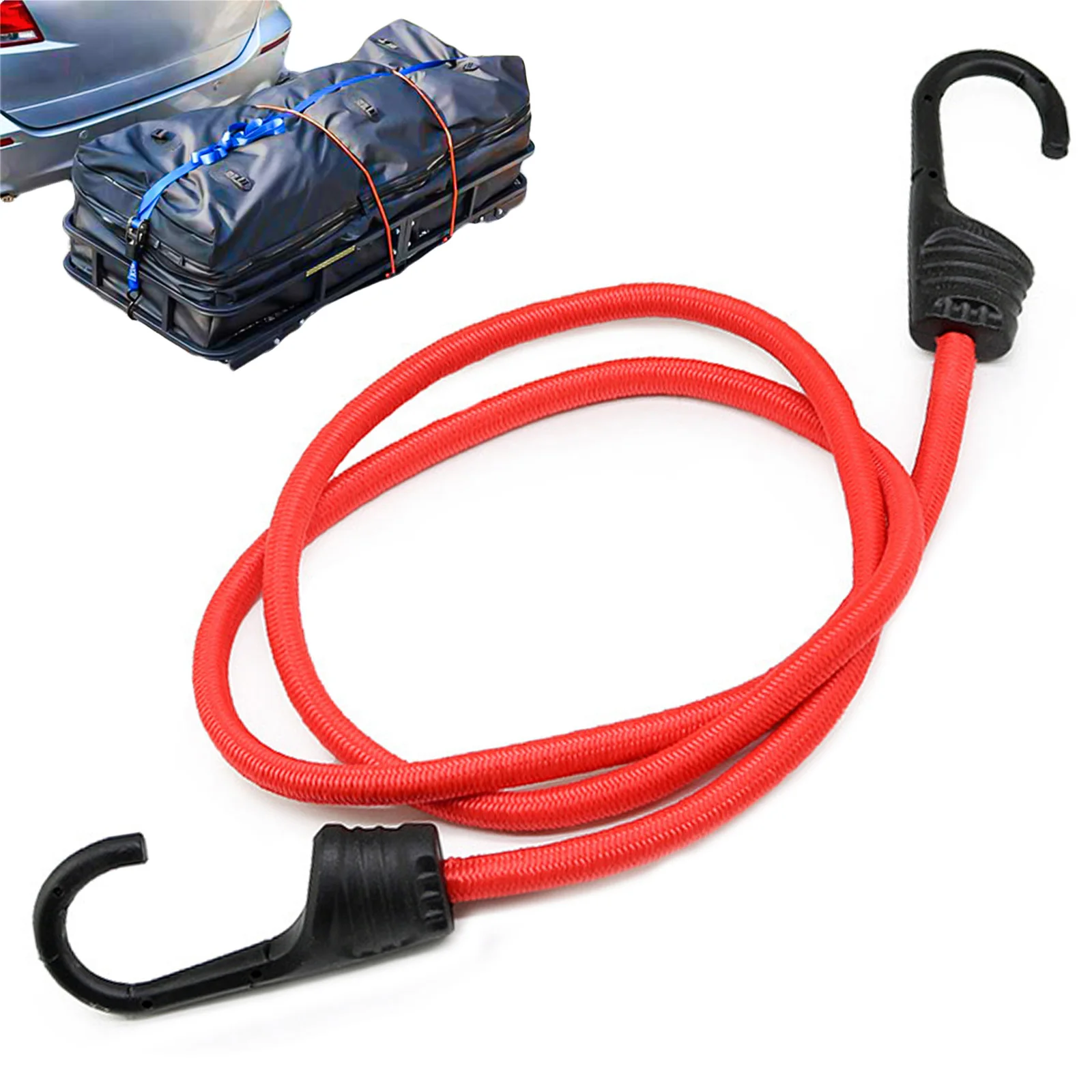 6Pcs Cinghie di Fissaggio a Cricchetto Piccole Nero, 1m x 25mm Cinghia Ancoraggio Tensione con Fibbia Camma Sgancio Rapido per Auto, Bici Camion, Moto Pacchetti, Rimorchi, Bagagli, Portabici,Campeggio