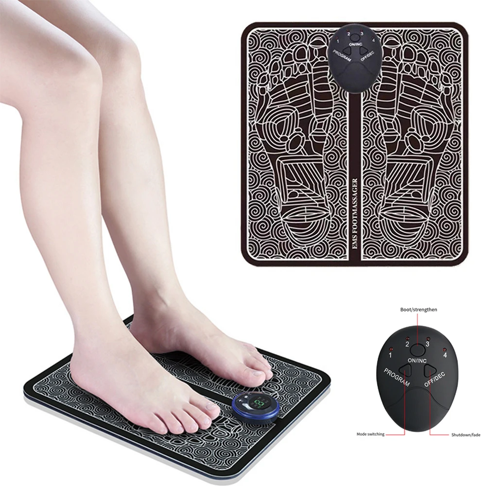 

Electric Smart EMS Health Care Relaxation Fisioterapia Foot Pes Muscular Terapia Fisica Microcurrent Massage Cushion Portability