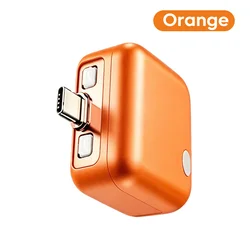 USB - C Intelligent 140W Fast Charging Adapter with Auto Power Cut - Off - Mini Orange - Style B