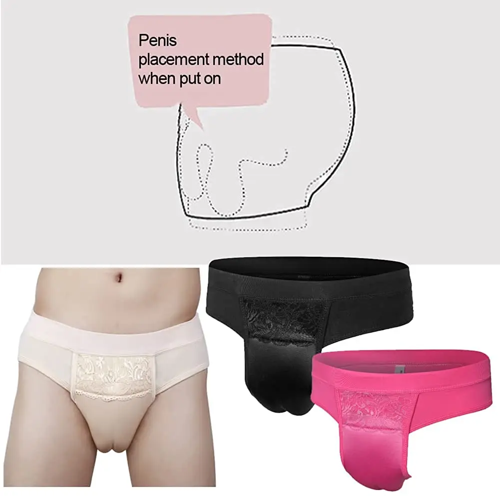

Hiding Gaff Panty Shaping Pant Mens Underwear for Crossdresser Transgender Men's Underwears Briefs
