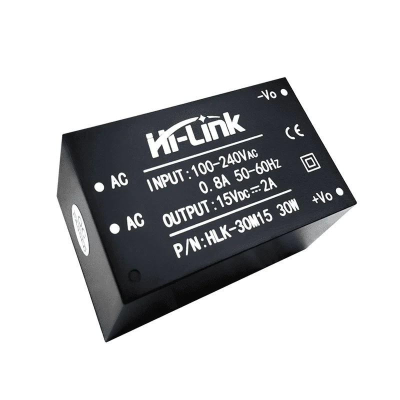 하이링크 OEM ODM HLK-30M15 AC to DC 15V 30W 2A 스텝 다운 전원 공급 장치 모듈 컨버터, 지능형 가정용 스위치 전원 모듈