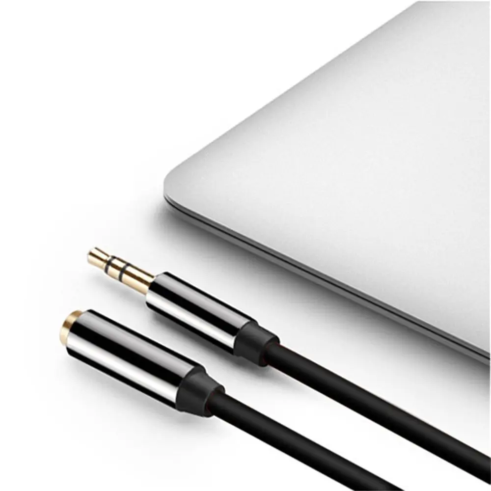 Premium Audio & Video Extension Cable - 3.5mm Male to Female Aux Cord with 4-Pole Support