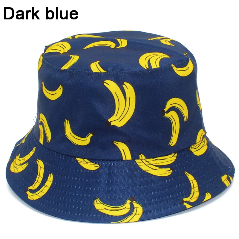 Panama Hats Outdoor Fishman Cap Wide Brim Beach Banana Print Caps Men Women  Bucket Hat Summer Hiking Chapeau Unisex Buckets Hat - AliExpress