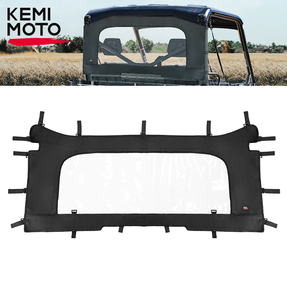Per Can-Am Defender Hd 5 7 8 9 10 Hd5 Hd7 Hd8 Hd8 Hd9 Hd10 Max Dps Xt 6X6 Utv Soft Airflow Back Window Roll Up/Down Zipper