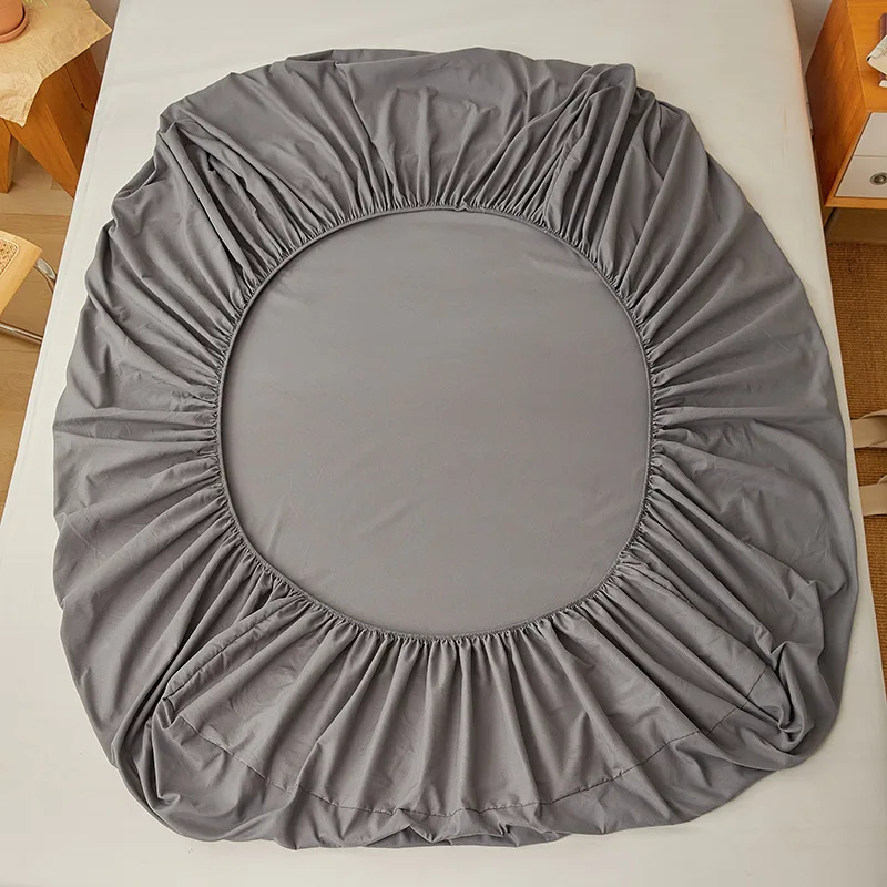 Healthy Sleep Silver Cotton Earthing ESD Fitted Sheet for queen king Bed, Include a 4.5m Local Grounding Cord 6