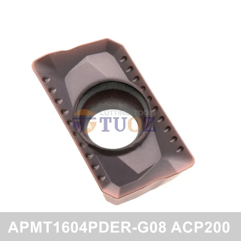 APMT1604PDER-G08 ACP200 100% оригинальный APMT 1604 карбидная вставка 1604PDER G08 APMT1604 режущий инструмент с ЧПУ