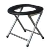 Squat Toilet Seat Stool Bedside Commodes Portable Rounded Edges Easy to Wash 3