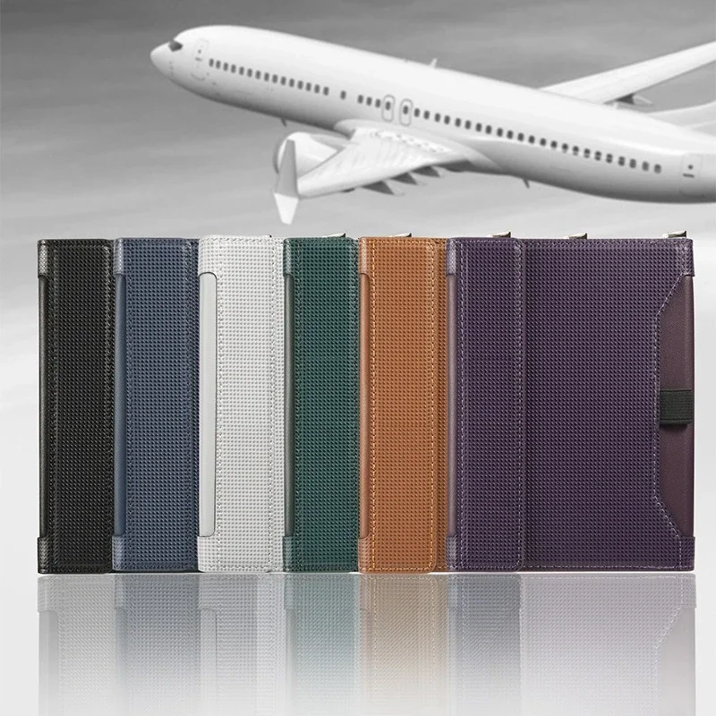 Travel Essentials RFID Blocking Passport Holder Multifunctional Large Capacity Passport Cover Gifts Business Travel Card Case