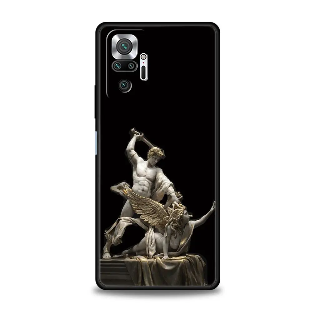 Ancient Greek Sculpture Design Soft TPU Phone Case