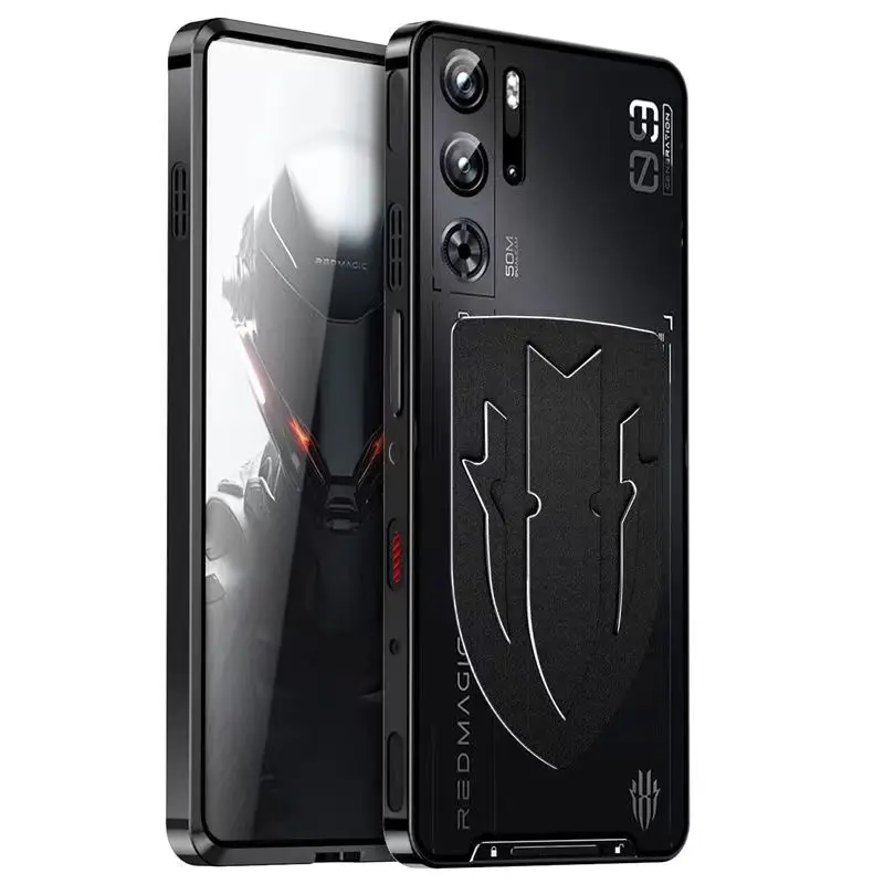 Nuova Custodia Per Paraurti In Metallo In Alluminio Per Nubia Redmagic 9 Pro Cover Posteriore In Acrilico Per Nubia Redmagic 9 Pro Coque Per La Dissip