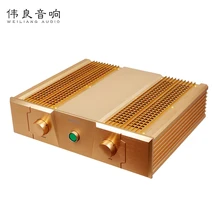 

Breeze&Weiliang Audio Clone FM300A Classic HI-FI Amplifier Class AB 150Wx2 Home Theater Amplifier Gold Version