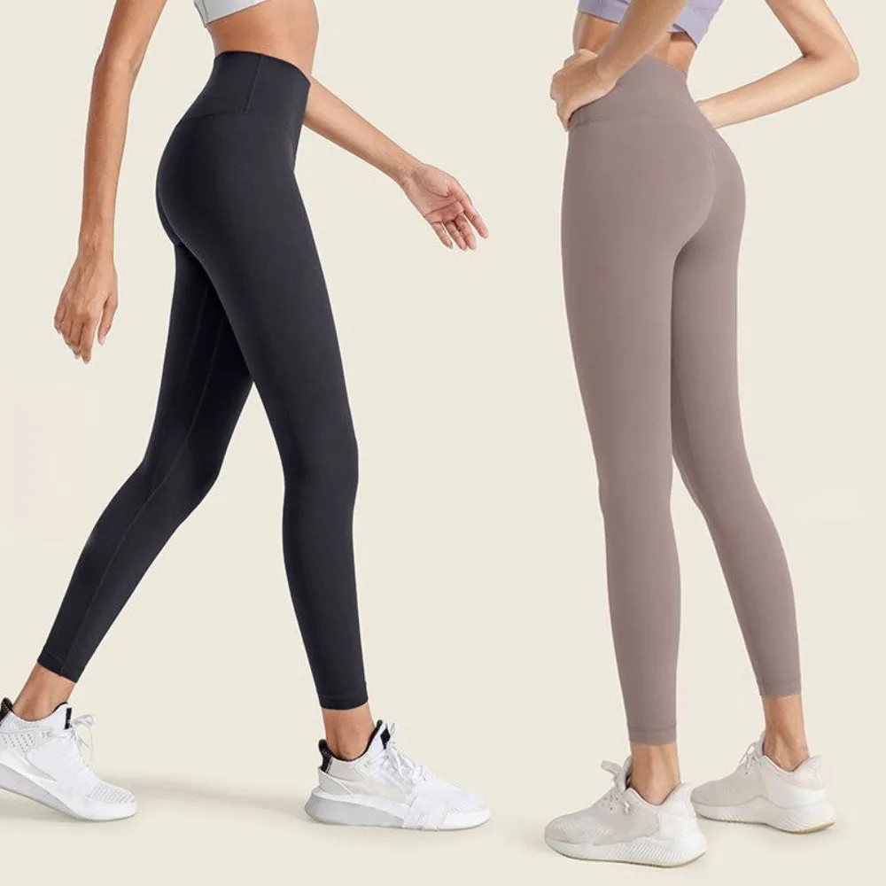 Yoga Pants Women Invisible Crotch Open Outdoor Sex Thin Legs Lift Buttock Seamless Naked Sports Fitness Pants