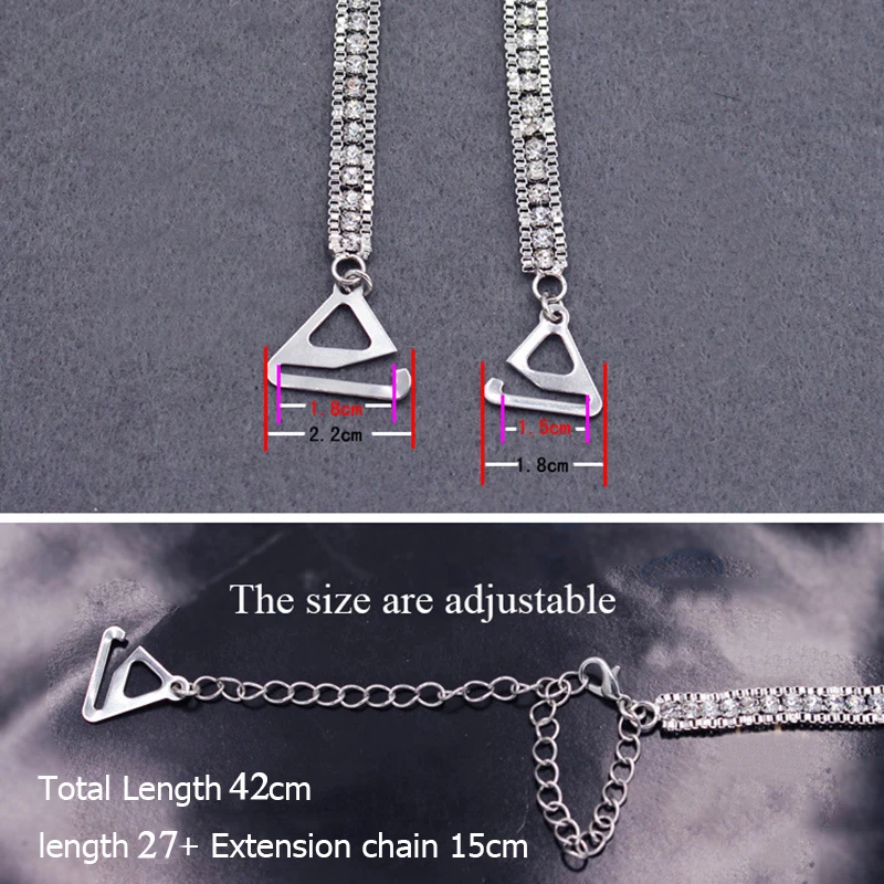 Comfortable Stylish diamond bra straps Deals 