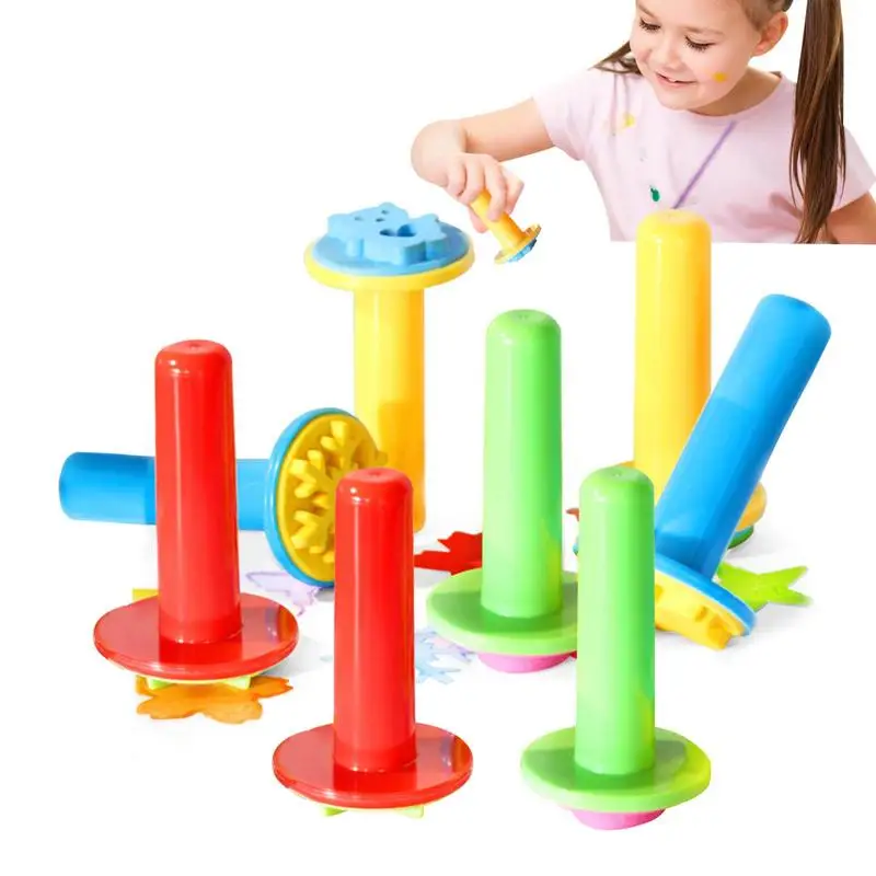8 шт., детские игрушки-штампы для скрапбукинга 48 шт детские бумажные игрушки для скрапбукинга