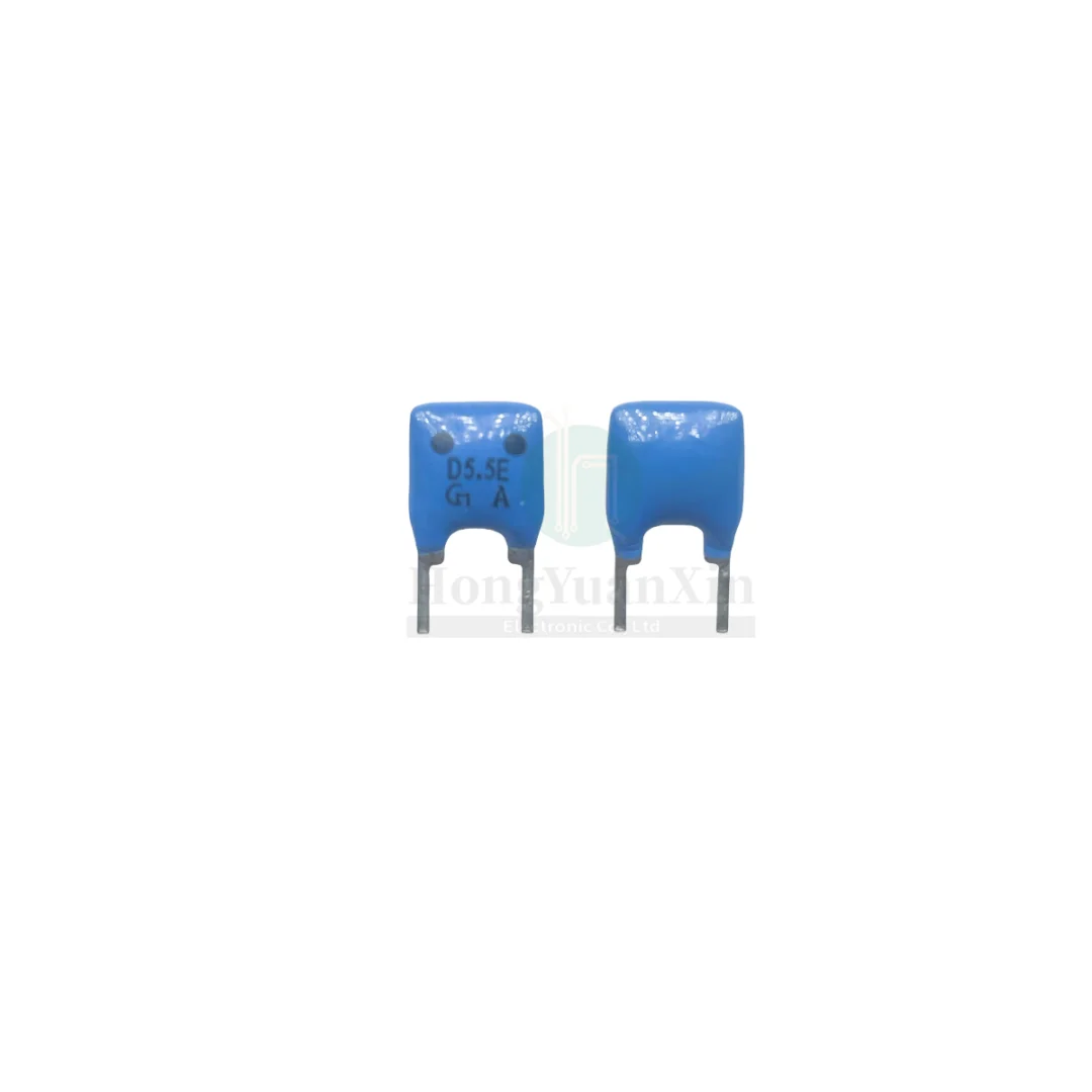 100pcs/ Japan Murata ceramic discriminator CDA5.5ME23B 5.5MHZ 5.5M blue straight plug 2-pin filter crystal oscillator
