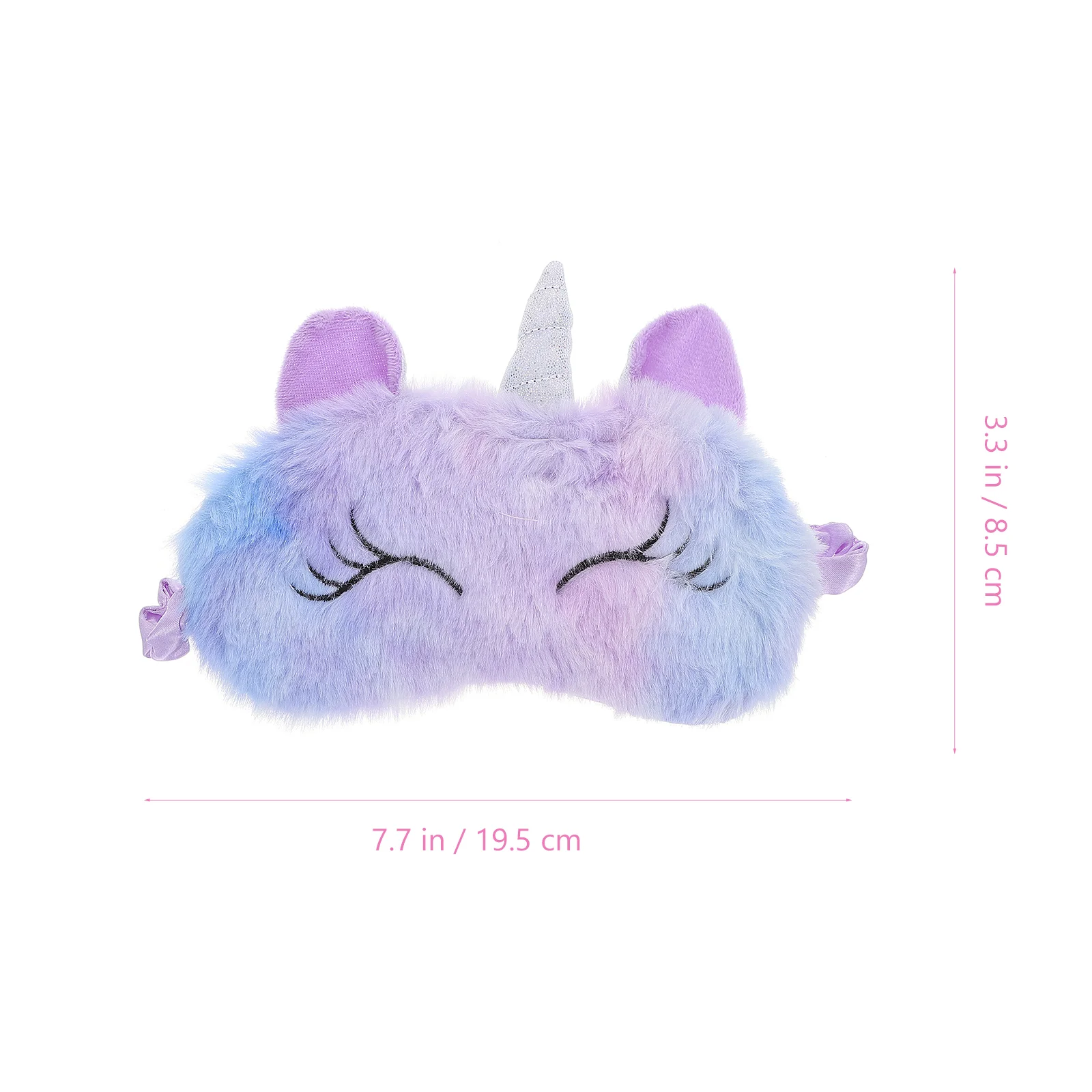Plush Patch Shading Eye Sleep Blindfold Blackout Light Kids Mask for Sleeping Little Girl Travel 6