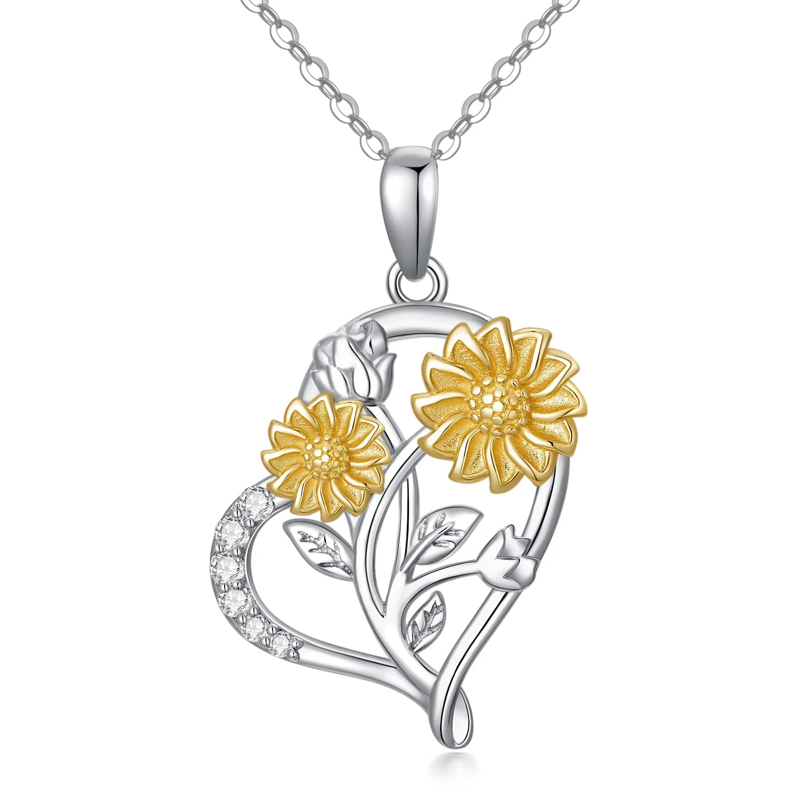 Trinckle Moissanite Necklace Gifts For Her Anniversary Gifts For Wife,  Soulmate Necklace For Girlfriend,1 Carat Sterling Silver Moissanite Jewelry  As