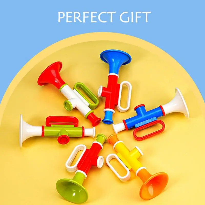 Toy Trumpet Kids Musical Instruments Noise Makers for New Year Parties Kids Events Party Favors Music Class Stage