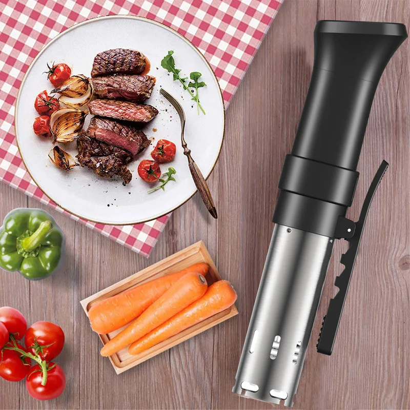 1100W 2nd Generation Waterproof Sous Vide Immersion Circulator Vacuum Slow Cooker with LCD Digital Accurate Control