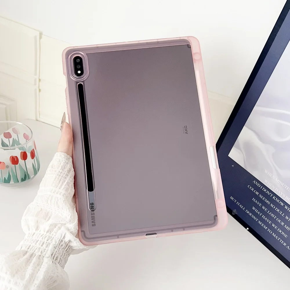 Ultimate Tablet Case with Pencil Holder - Sleek TPU Back Cover