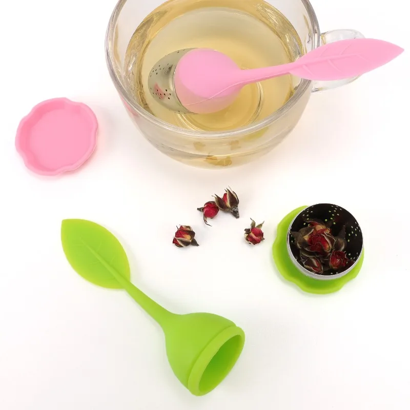 Adorable Silicone Tea Infuser with Stainless Steel Core – Reusable Loose Leaf Strainer Kitchen Essential