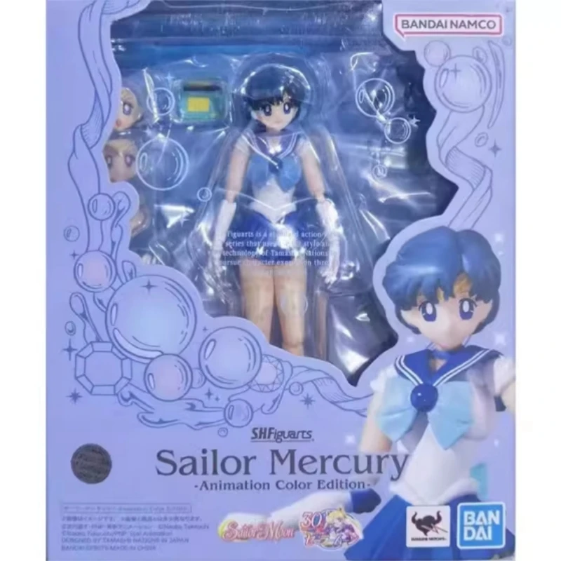 

Женская кукла Shf Сейлор Мун Вода лед луна кролик 30-я годовщина переделка аниме экшн-фигурка модель настольная коллекционная игрушка