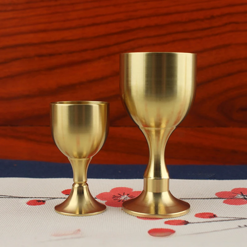 

Латунный Мини-Кубок для водки и спирта