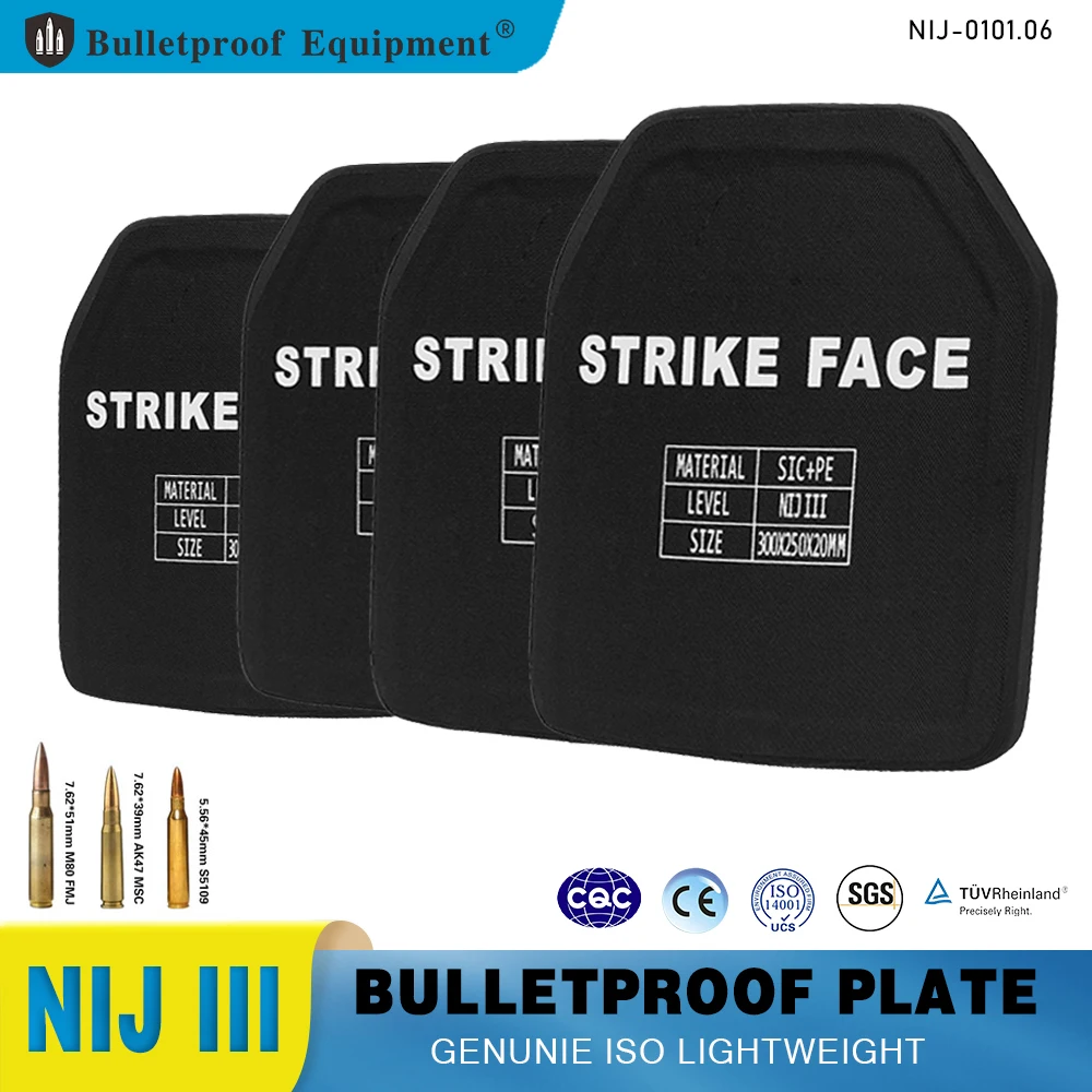 

NIJ III Stand silicon carbide Bulletproof Armor Plate Backpack Ballistic Lightweight Soft Armor Panel