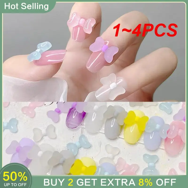 

1~4PCS Holiday Nail Art Decoration Durable Fashion Nail Accessories Manicure Candy Manicure Colorful Lovely Nail Art Diamonds