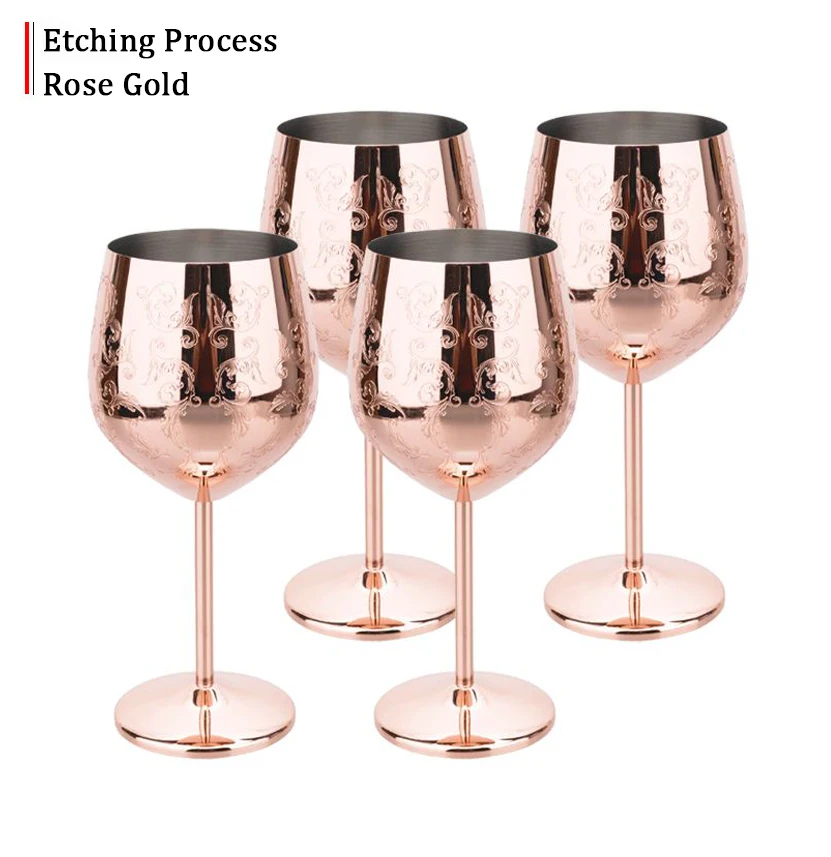Elegant Grapevine Etched Red Wine Glass Goblet - Perfect for Parties, Weddings, and Wine Lovers' Gifts