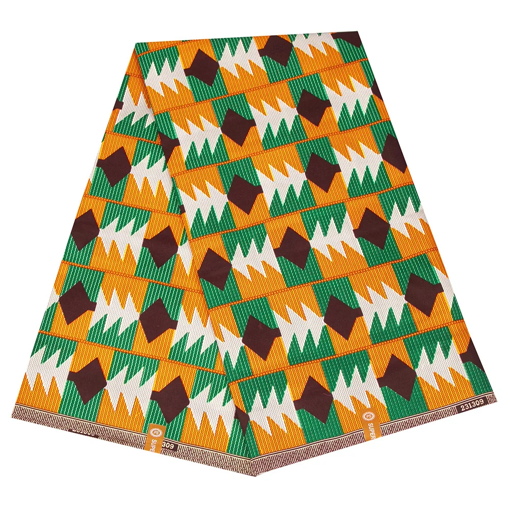 Africa Stampe Batik Patchwork Tessuto Reale Della Cera Ankara Africano Tissu Per Il Vestito Materiale Per Cucire 100% Poliestere di Buona Qualità Artigianato