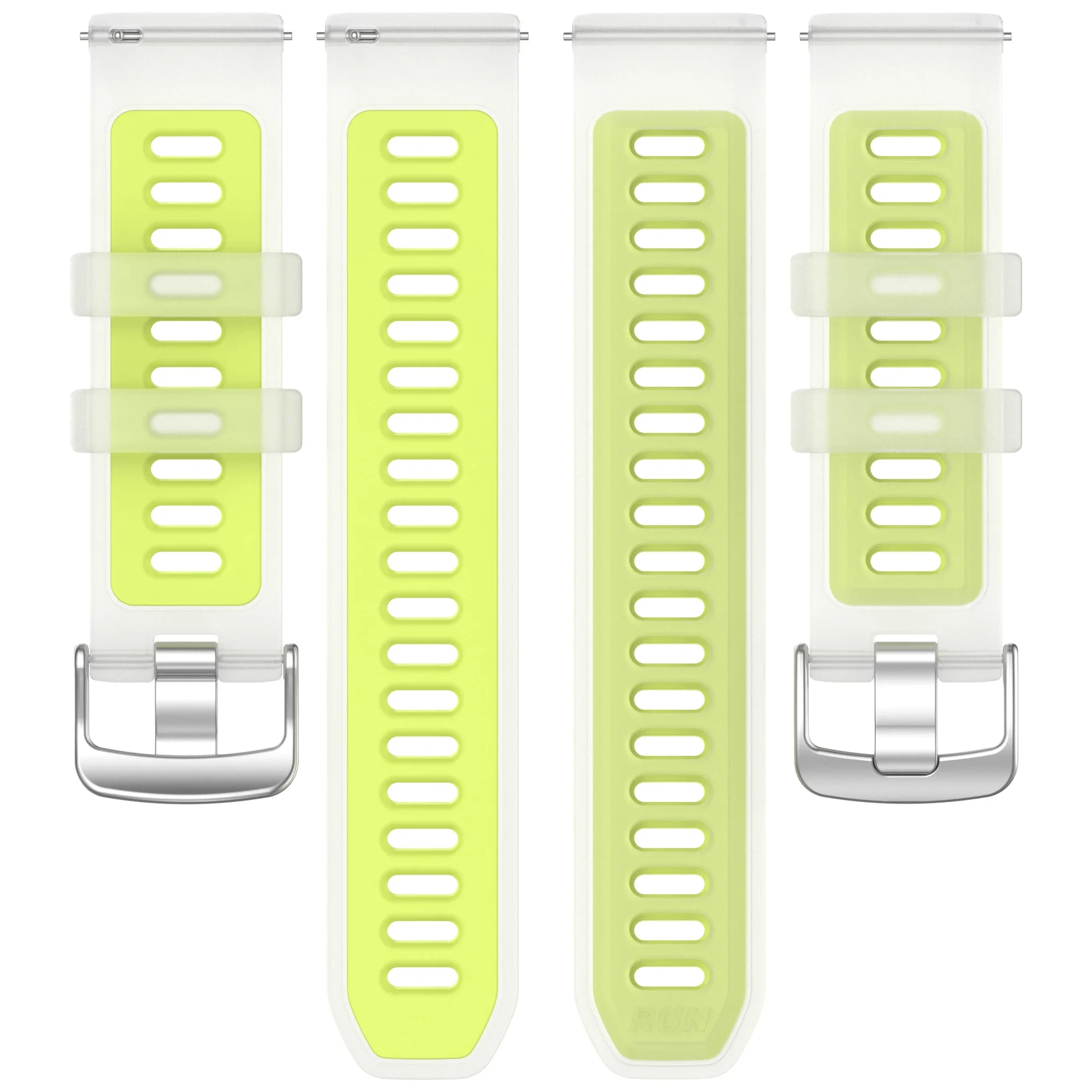 Dual Function Silicone Strap with Transparent Protective Case