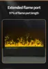 Modern 3D Fog electric fireplace Mute water mist electric decorative fireplace humidifier Simulation flame steam fireplace 6