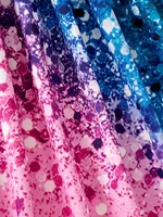 Vêtements pour enfants Robe imprimée étincelante pour filles, robe à bretelles à la mode adaptée aux filles âgés de 1 à 8 ans, robe à bretelles éblouissante 3