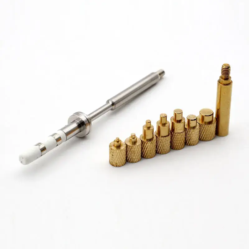 Heat Insert Nut Iron Tip TS100 Soldering Iron Tip Insert Internal Thread Head M2-M8 Brass Hot Melt Insert Nut Insertion Kit image 3