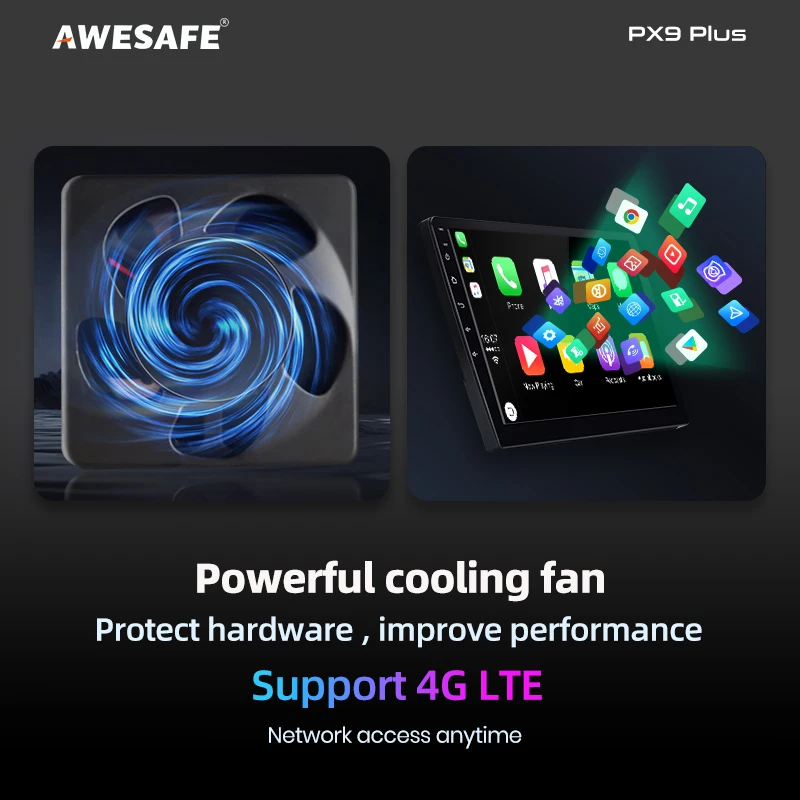 AWESAFE For Citroen Berlingo B9 Peugeot Partner 2008-2019 Car