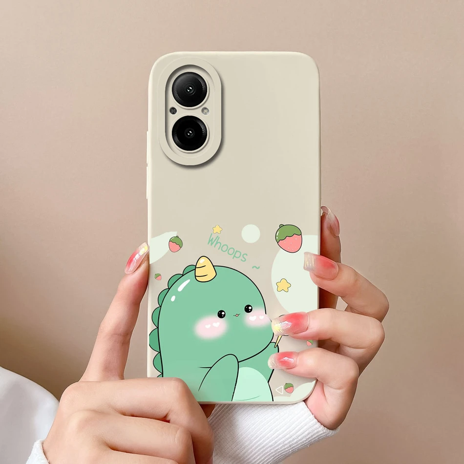 Soft Liquid Silicone Full Protection Phone Case with Multiple Patterns - Anti-Shock Cover