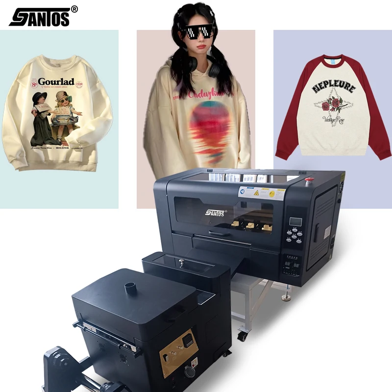 

Roll To Roll Direct Film Printer Dtf Printer A3 With Powder Printing Machine Dtf Transfer For T Shirts
