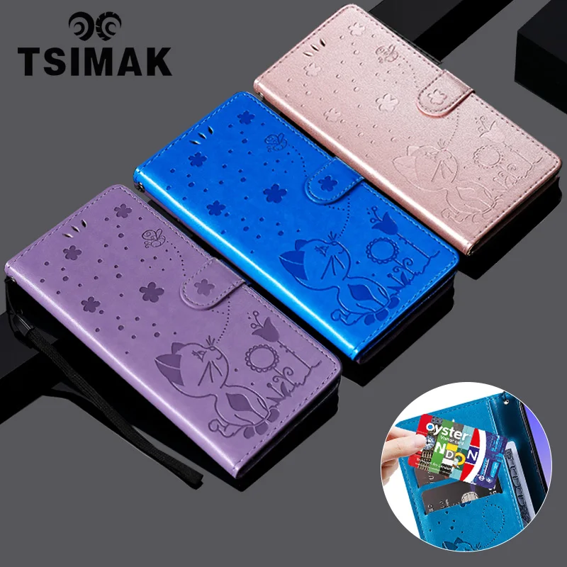 Premium Flip Leather Book Wallet Case – Elegant Phone Cover