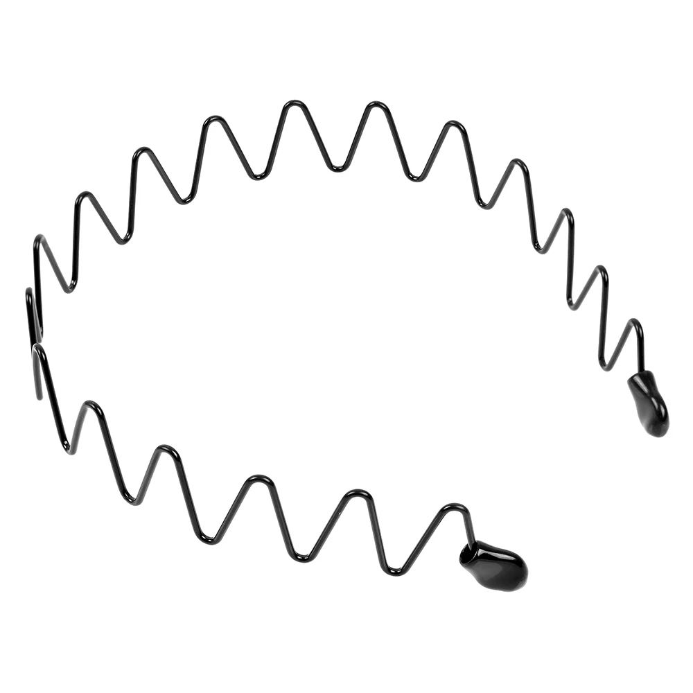 5Pcs Black Wavy Headband Men Women Hair Band Head Hoops Bands Sport  Headbands Headwear Hairband Bangs Holder Hair Accessories| | - AliExpress
