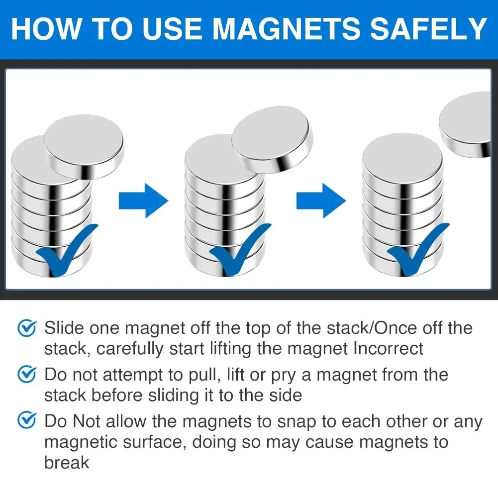Ultra-Strong Neodymium Magnetic Discs - High-Performance Permanent Magnets