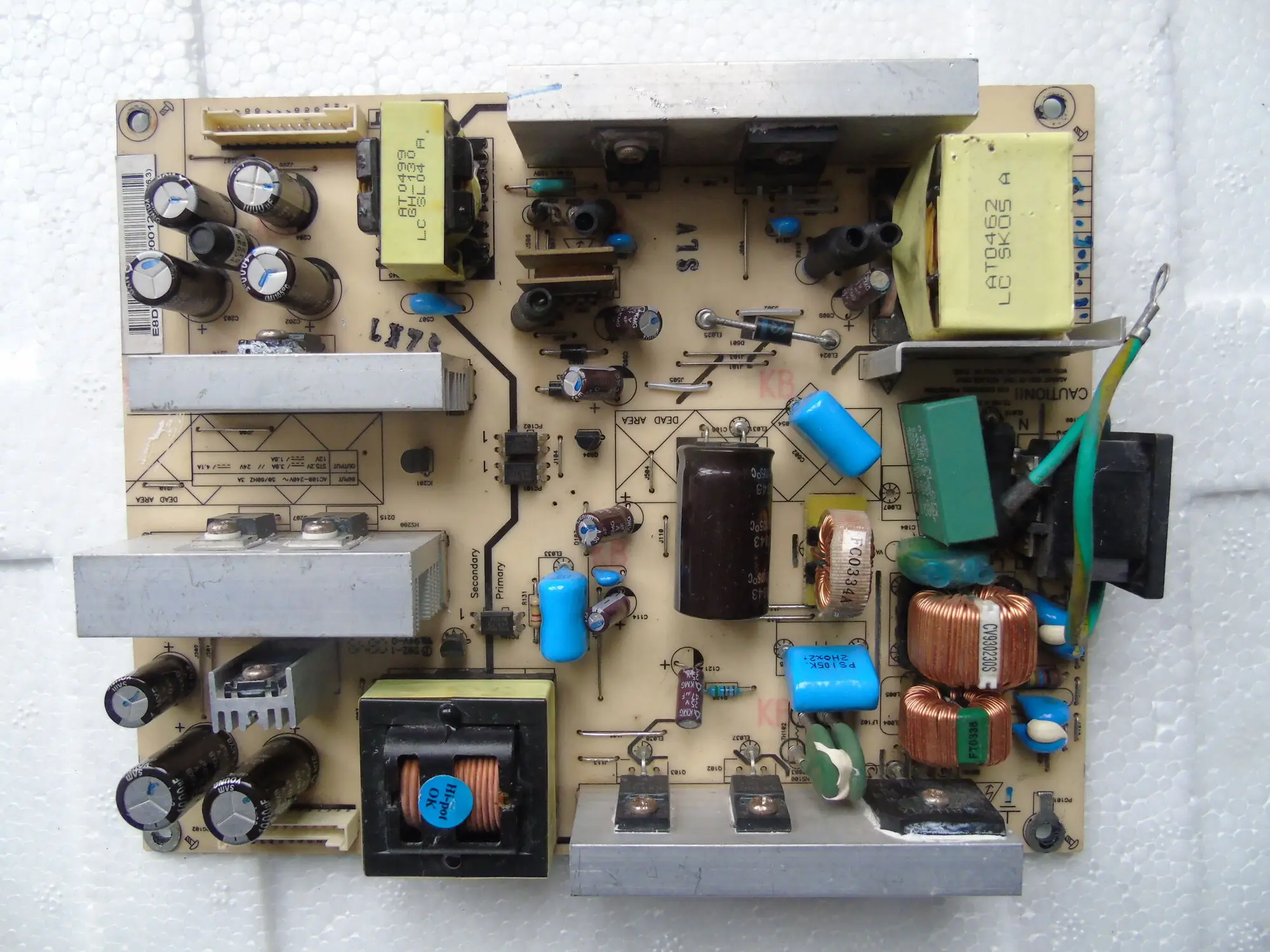 

Для LG W2452VQT W2452V-PF плата питания EAY43292001 OPVP-0058 0PVP-0058