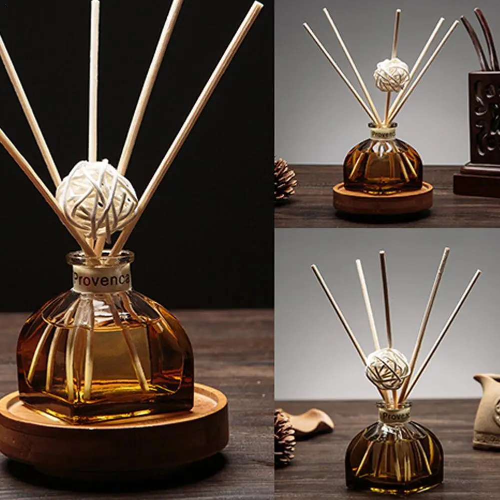 Aroma Oil Diffuser Aromatherapy Essential Oil Home Reed Diffuser Sticks Multi Fragrance Air Freshener Home Bedroom Lavender Jasmine Lemon
