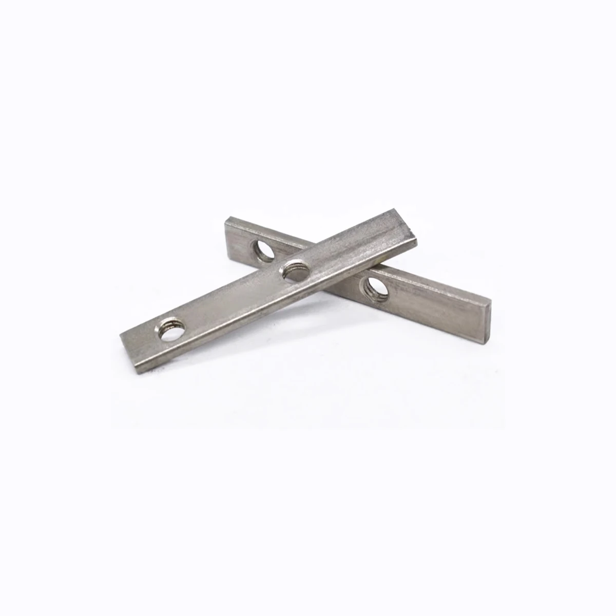 304 Stainless Steel Non-Standard Rectangular Porous Nut Aluminum Profile Special Accessory M4M5M6