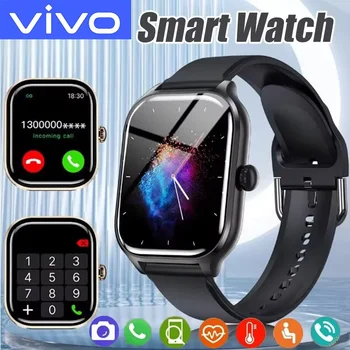 VIVO H9 Pro Sports Smart Watch Fitness Clock Health Monitor Waterproof Smartwatch Wireless Call Watches for Men Women IOS 1