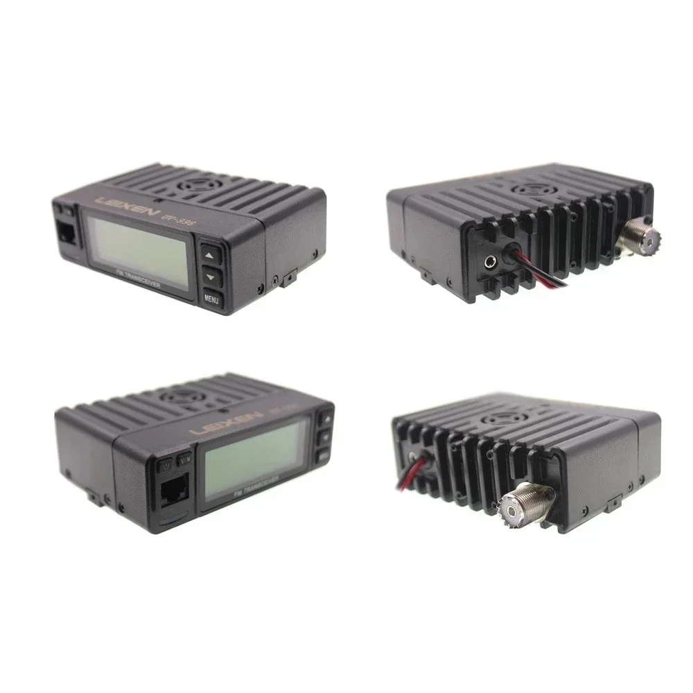 LEIXEN UV-998 25W 듀얼 밴드 144/430MHz 차량용 무전기 UV 아마추어 햄 라디오 VV-898S 업그레이드된 UV-998 양방향 무전기