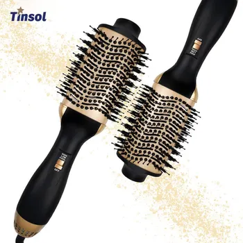 Peigne à Air chaud 4 en 1, brosse à lisser les cheveux, peigne électrique, ensemble d’outils de coiffure, sèche-cheveux multifonction